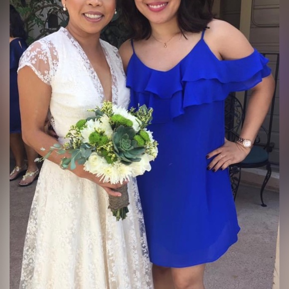 Lulus Ruffled Mini Dress - Picture 4 of 4